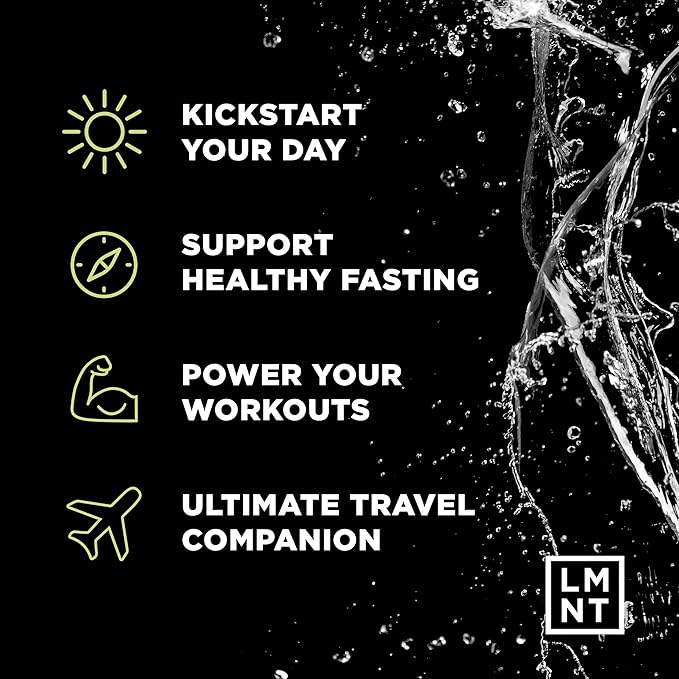 Drink LMNT Zero Sugar Electrolytes - Citrus Salt | Drink Mix | 30-Count