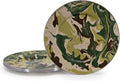 Golden Rabbit Enamelware Camouflage Dinner Plates - Set of 4