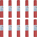 Hello Fit 10-Pack Yoga Mat, 68" x 24" Non Slip Exercise Mat, 4mm Thick Gym Mat for Fitness and Stretching, Bulk Non Toxic Yoga Mats for Schools and Studios