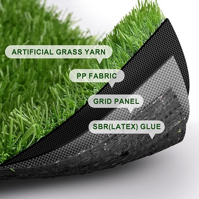 Yescom Sports Sled Strips Turf Gym Turf Flooring for Weight Sled Push Gym Equipment Outdoor Indoor Use 50'x3'(150 Sq.Ft) 0.8" H
