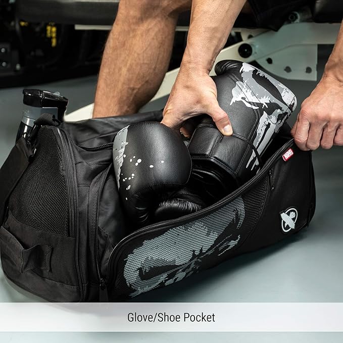 Hayabusa Marvel Hero Elite Duffle Bag - The Punisher, 50L
