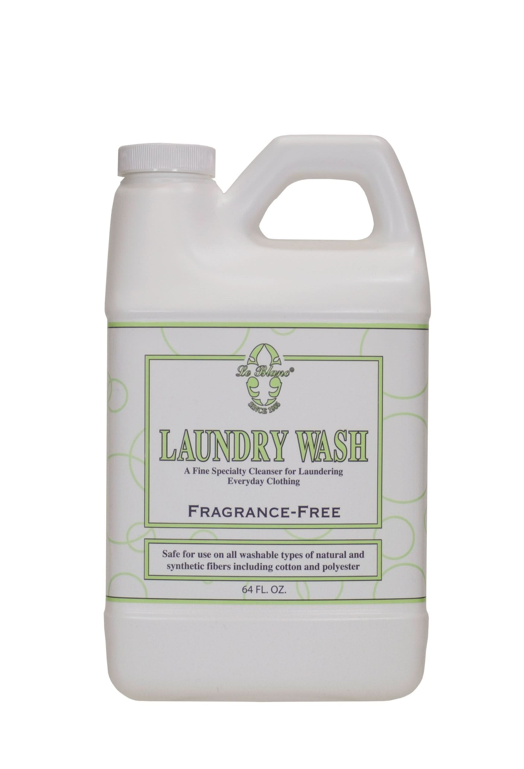 Le Blanc Fragrance Free Laundry Wash 64 oz
