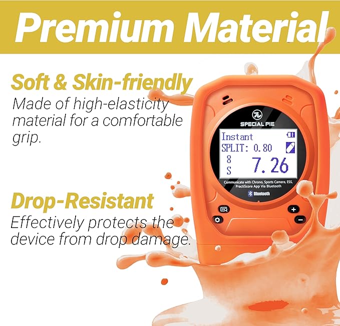 Shot Timer for Shooting - Upgraded Shooting Timer for Training & Dry Fire Practice, Loud Buzzer and Auto-Backlight, Ideal for IPSC, IDPA, USPSA
