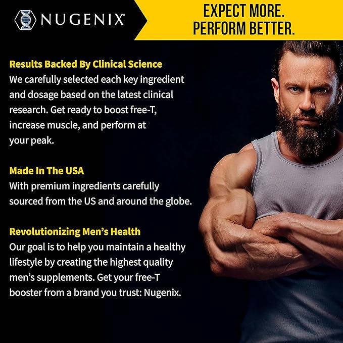 Nugenix Ultimate Free Testosterone Booster - 240 Count