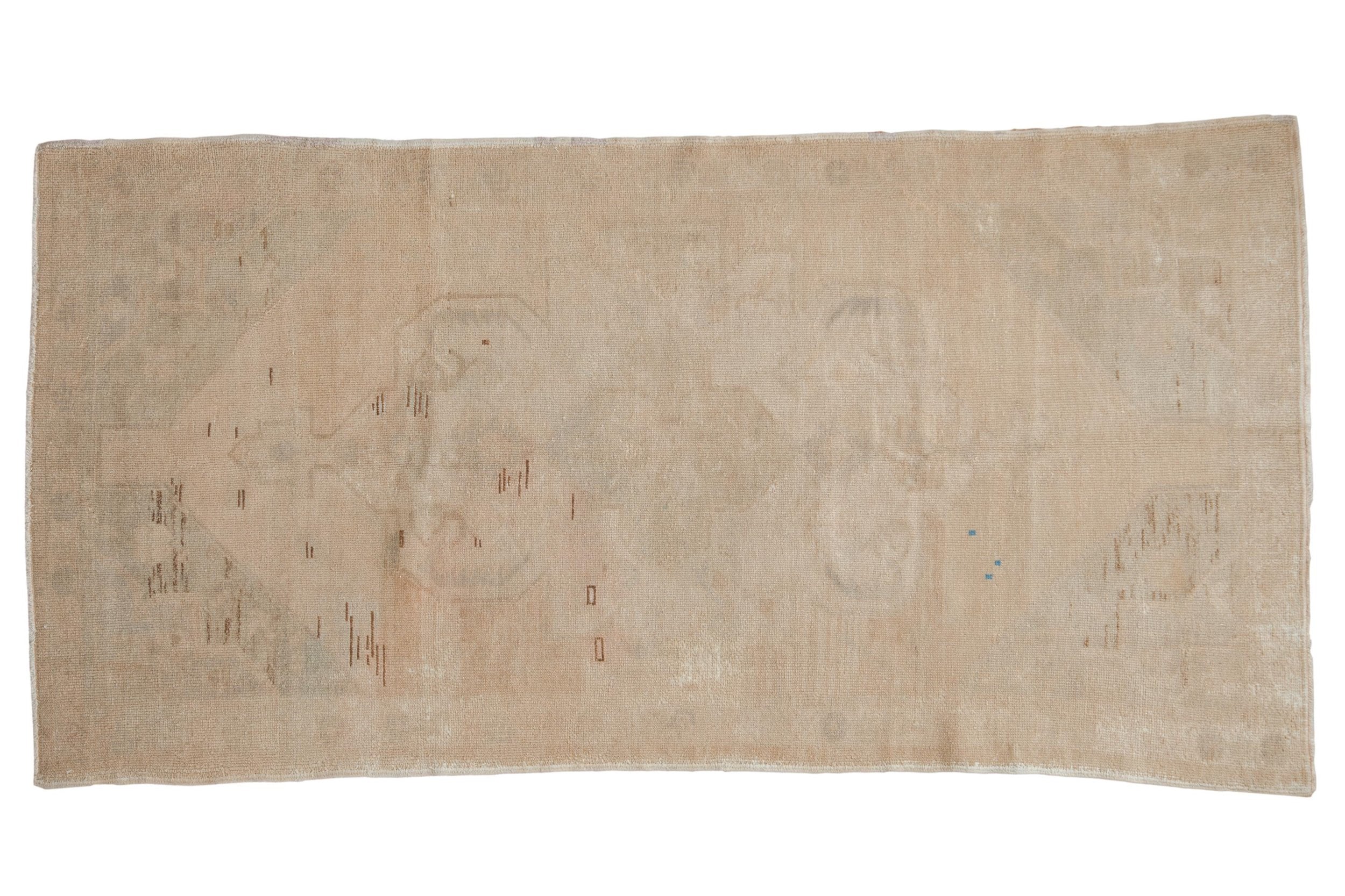 4x8 Vintage Distressed Oushak Rug Runner