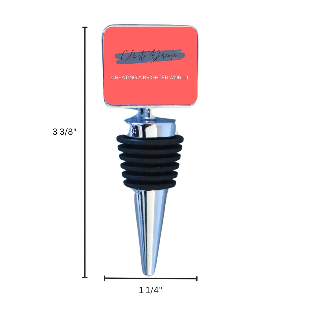 Wine Bottle Stopper: Sunflower