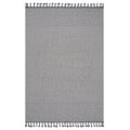 Guros - 6' X 9' Medallion Indoor / Outdoor Area Rug - White / Ivory