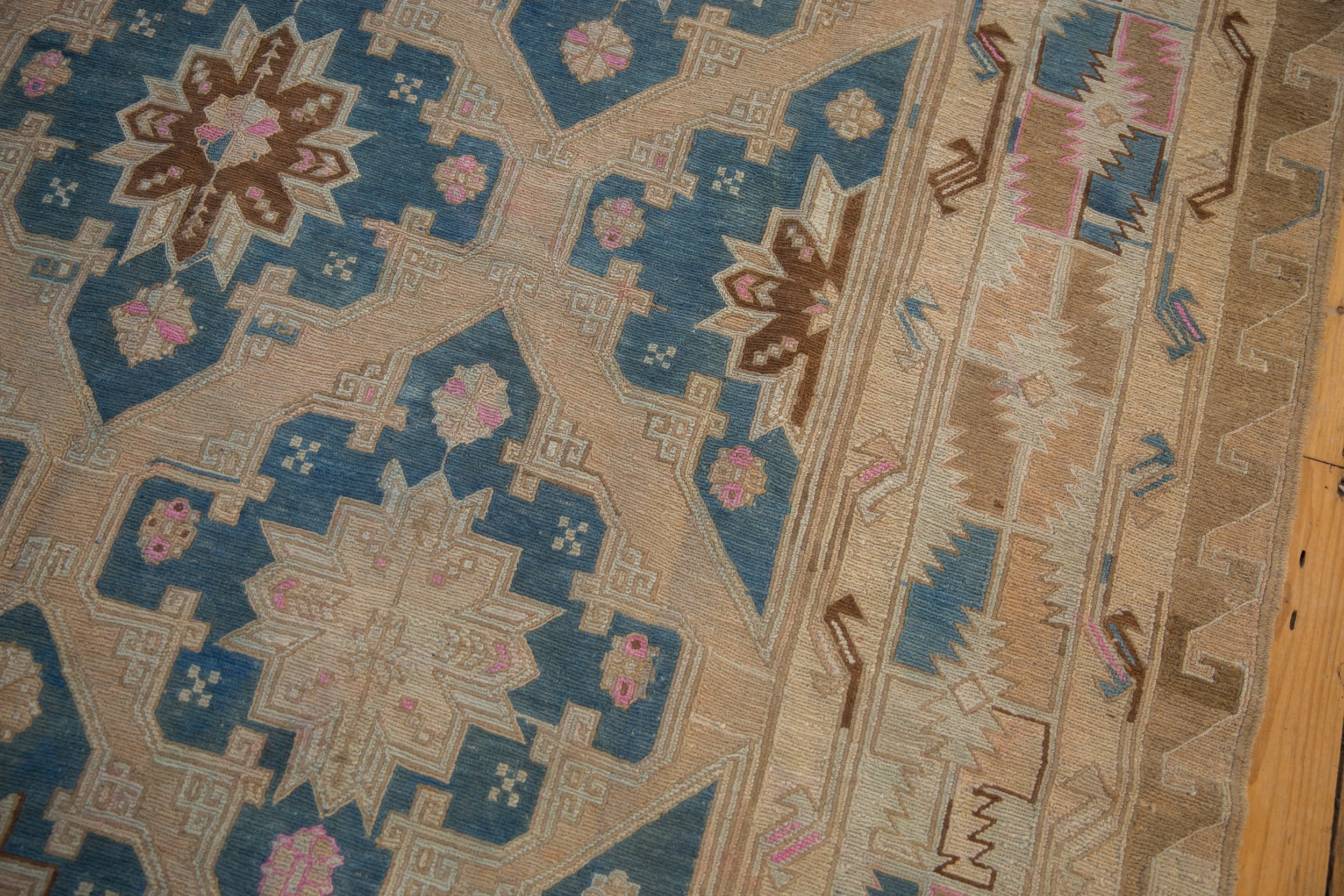 6.5x12 Vintage Distressed Soumac Carpet