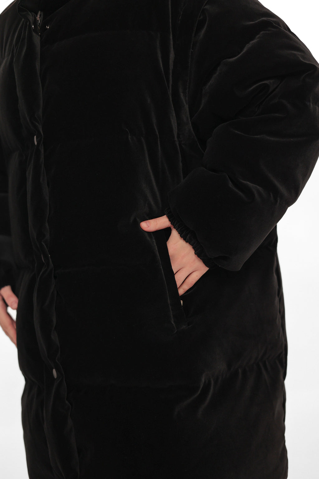 Transformer 2 in 1 Velour Down Coat┃Vest