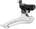 microSHIFT R10 Front Derailleur - 10-Speed Double 56t Max Band Clamp Shimano Compatible BLK