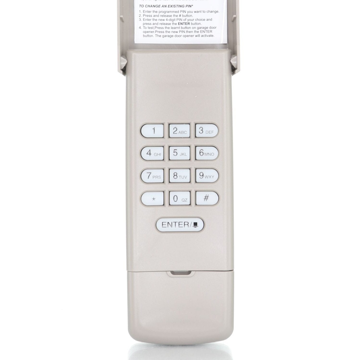 Substitute for Chamberlain 940D-01 Wireless Keyless entry 315 MHz Garage Door Opener Remote Control [877MAX]