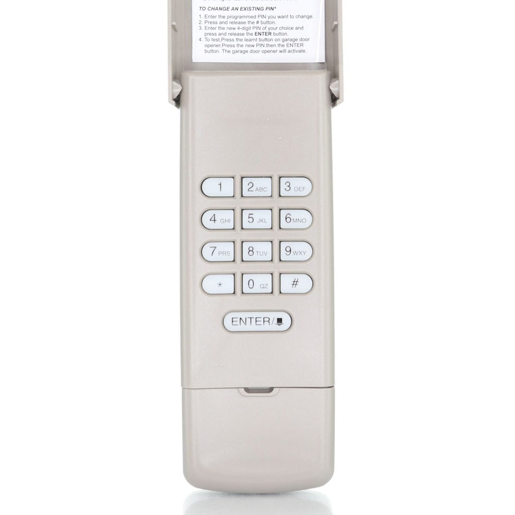 Substitute for LiftMaster 977LM wireless keypad 390mhz Garage Door Opener Remote Control [877MAX]