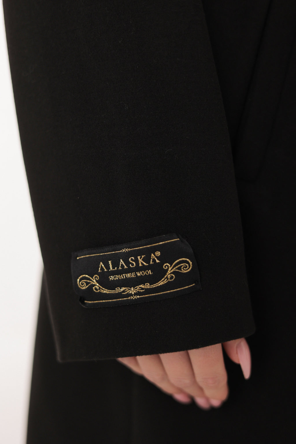 Lafayette Cashmere Blend Overcoat in Black