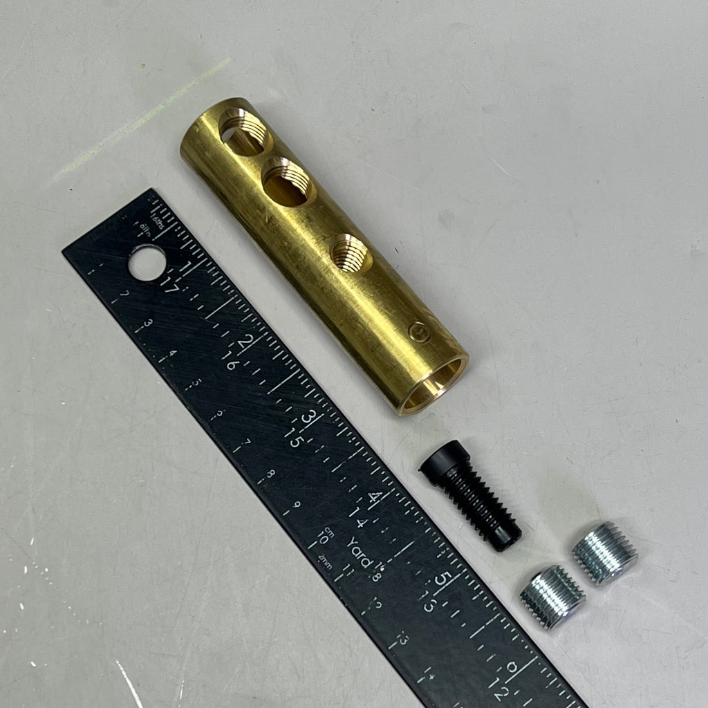 LEVITON Double Set Screw Termination Female #2 -2/0 AWG 16 Series Green 16D31-UG