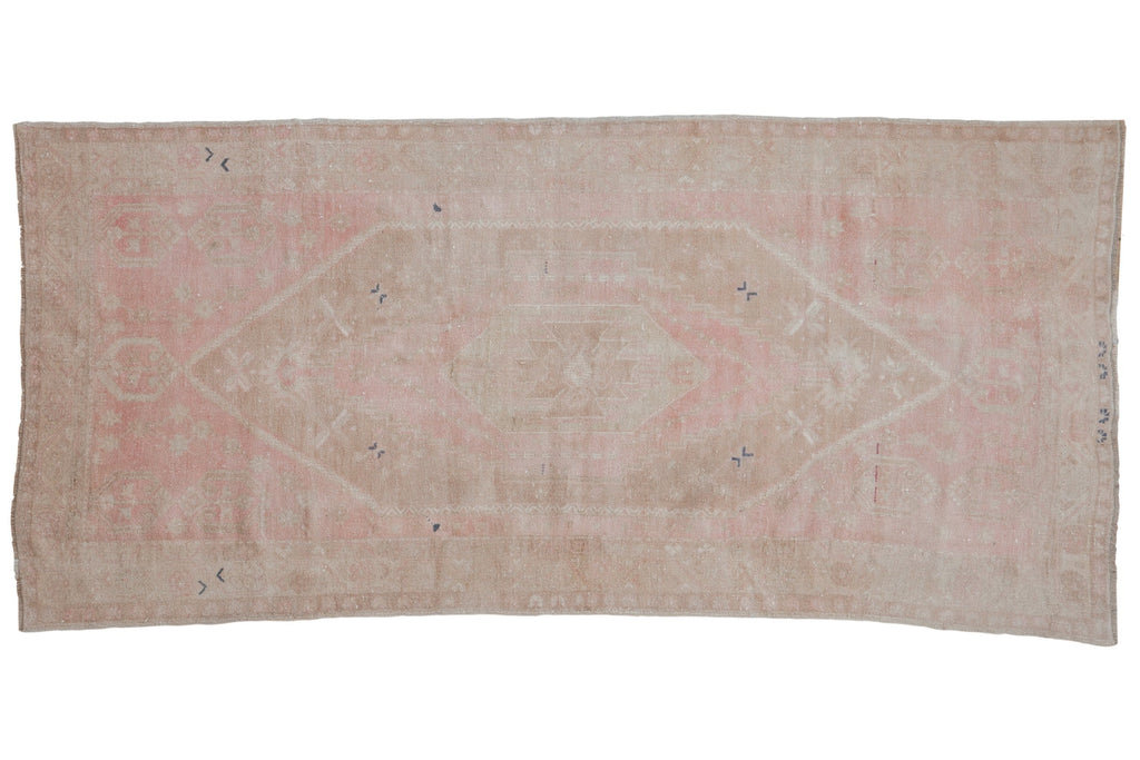 4x8 Vintage Distressed Oushak Rug Runner