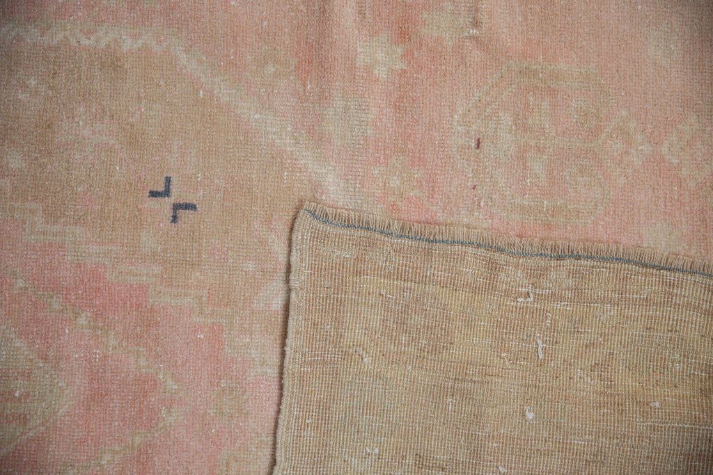 4x8 Vintage Distressed Oushak Rug Runner
