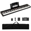 88 Keys Velocity-Sensitive Piano Keyboard with French DREAM Audio Source-Black