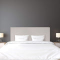 Stylish King Size Headboard in Fog Color Design
