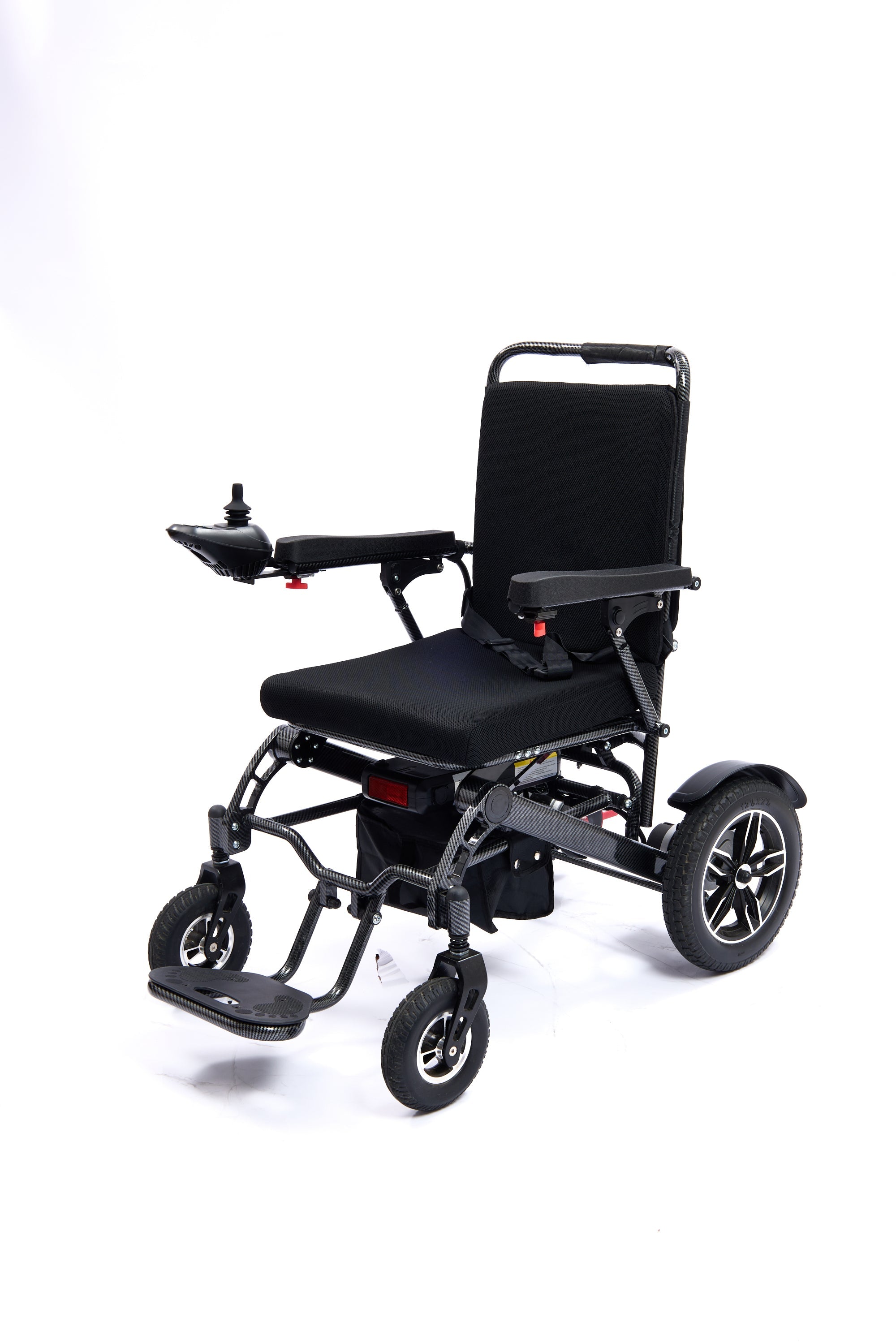 Wheelchair Electric Foldable All Terrain Aluminum 500W Dual Motor 41x24x39 In