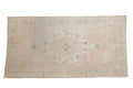4x8 Vintage Distressed Oushak Rug Runner
