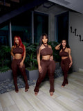 Gina Flared Pants Set