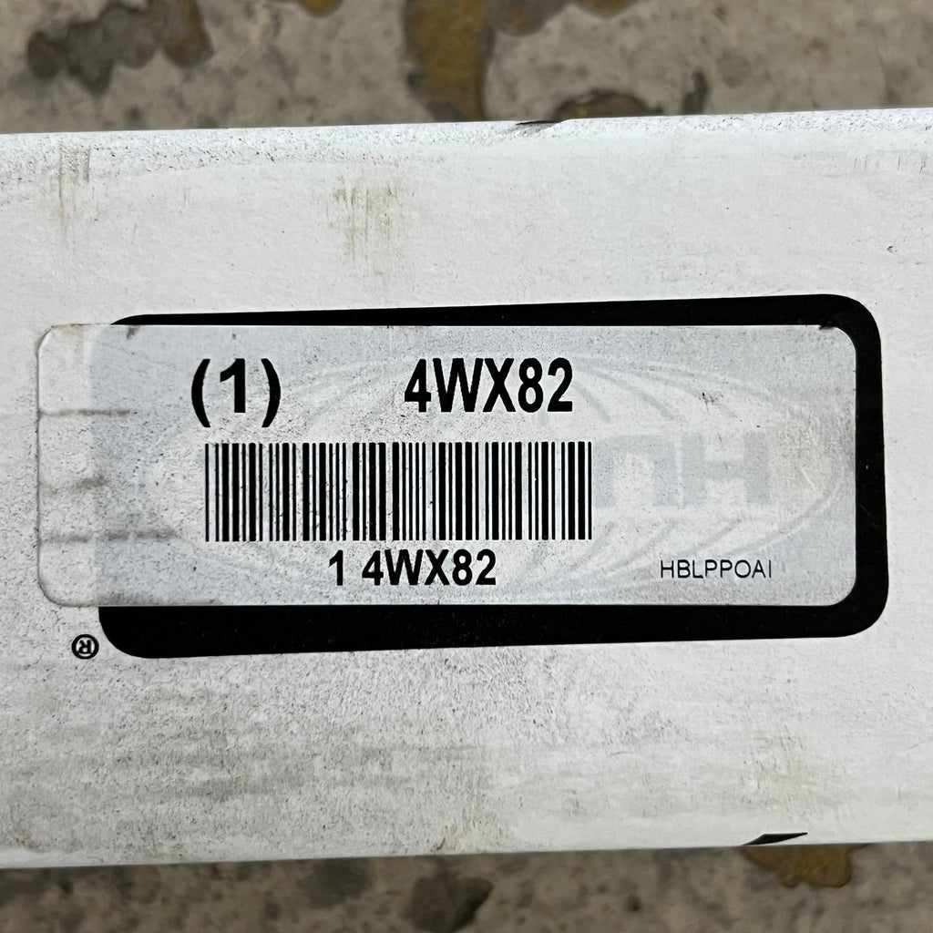 HUBELL Aluminum Service Pole 10 ft. 2" L x 2.13" W, Ivory HBLPPOAI