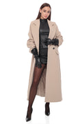 Pre-Order. Re-Stock Ships April 15, 2026. Stella Wool Blend Overcoat