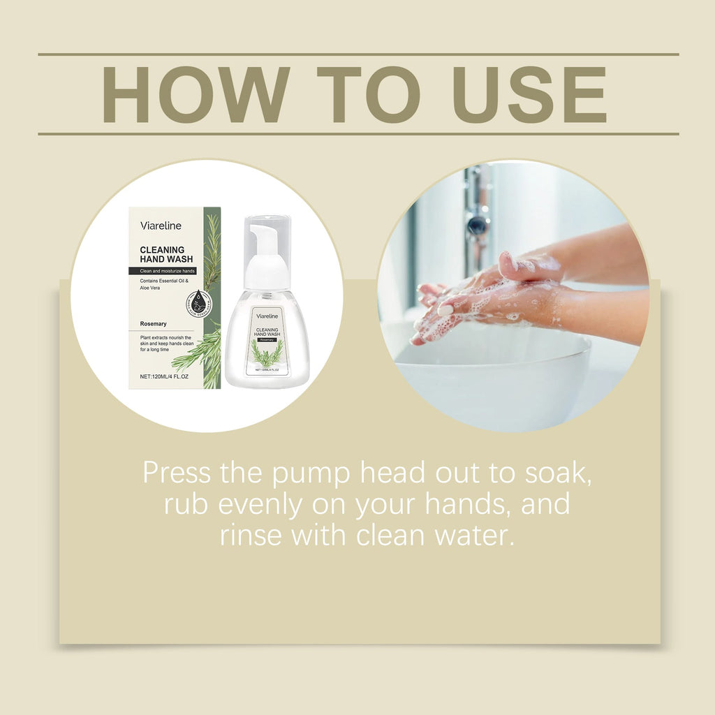 Foaming Hand Sanitizer (Blueberry Flavor) Gentle Cleansing, Soothing Decontamination, Moisturizing Care Hand Cleansing Foam
