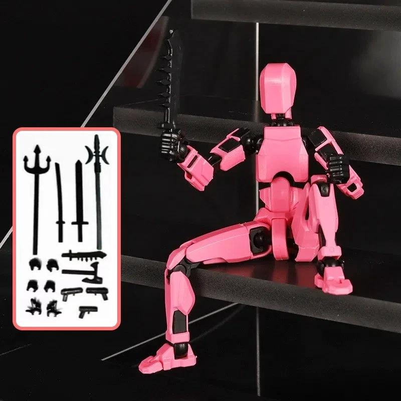 Multi-Jointed Shapeshift Robot - 3D Printed Action Model Toy