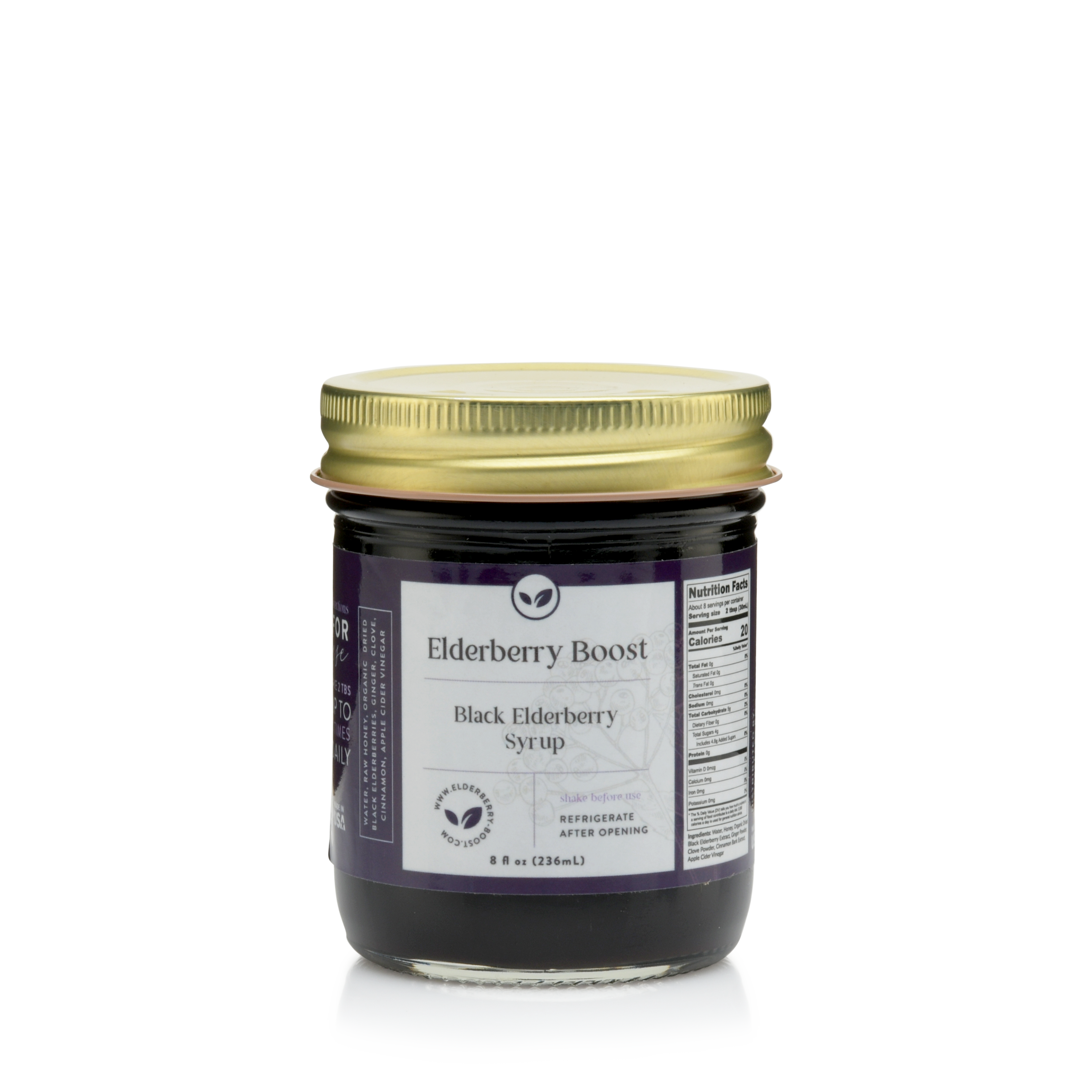 All Natural Elderberry Boost (8 oz)