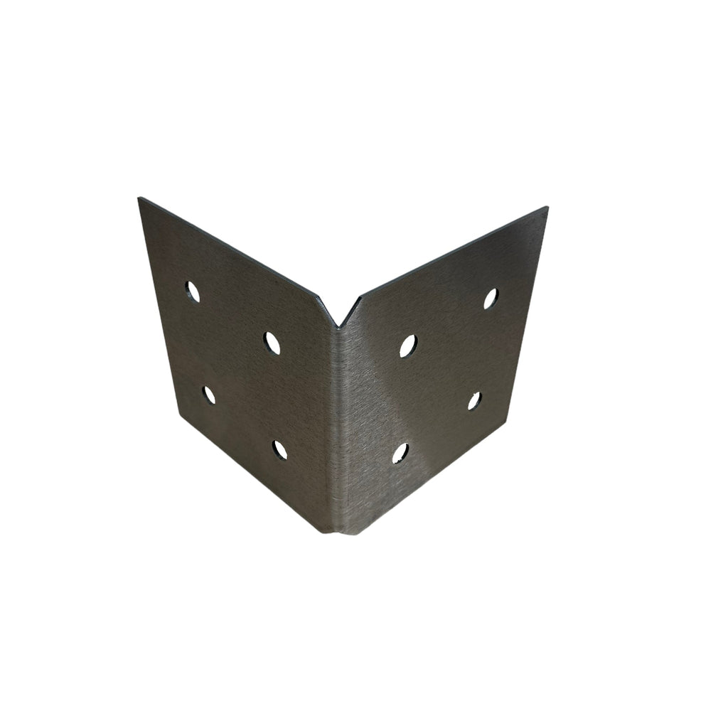 90 Degree Angle Bracket for 8" Wood Post, 8x8 Angle Bracket, Wood Post Bracket, Angle Support Bracket, Pergola Bracket | Made in the USA!