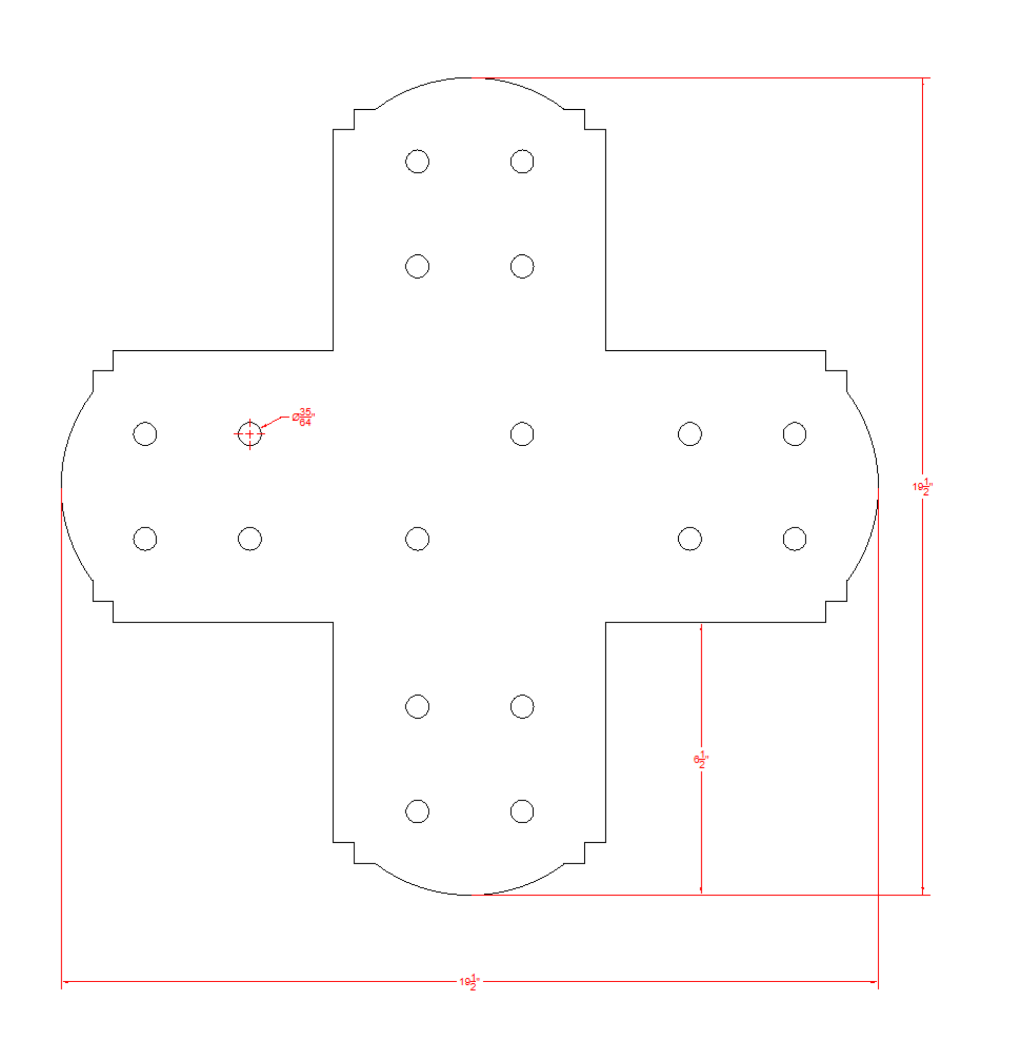 Decorative Design X Bracket for 8" Post, 8x8 Bolt Plate, 8 Inch X Support Bracket, Pergola Bracket, 8 inch Cross Bracket