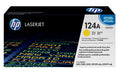 New, Pre-Owned - HP 124A High Yield Yellow LaserJet Toner Cartridge, Q6002A