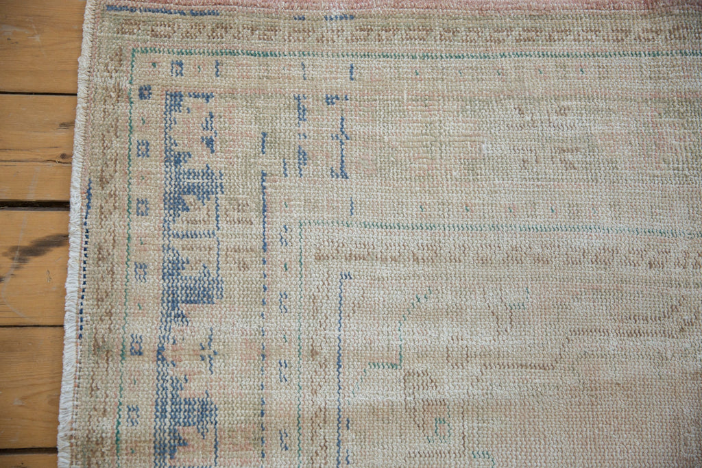 6x8.5 Vintage Distressed Oushak Carpet