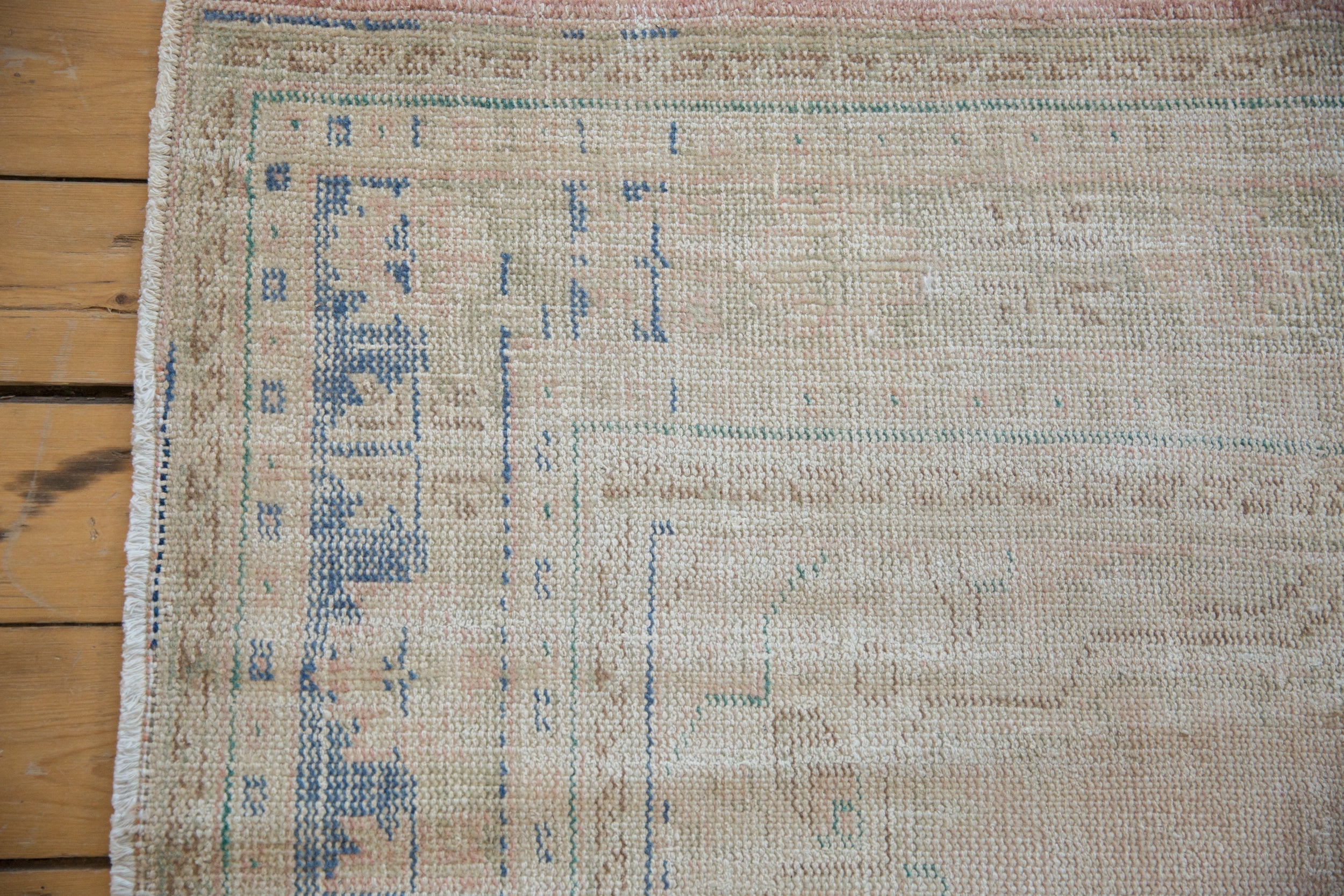 6x8.5 Vintage Distressed Oushak Carpet