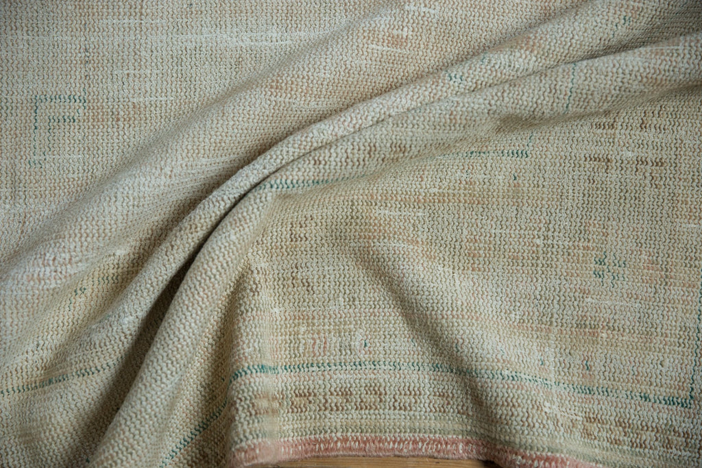 6x8.5 Vintage Distressed Oushak Carpet