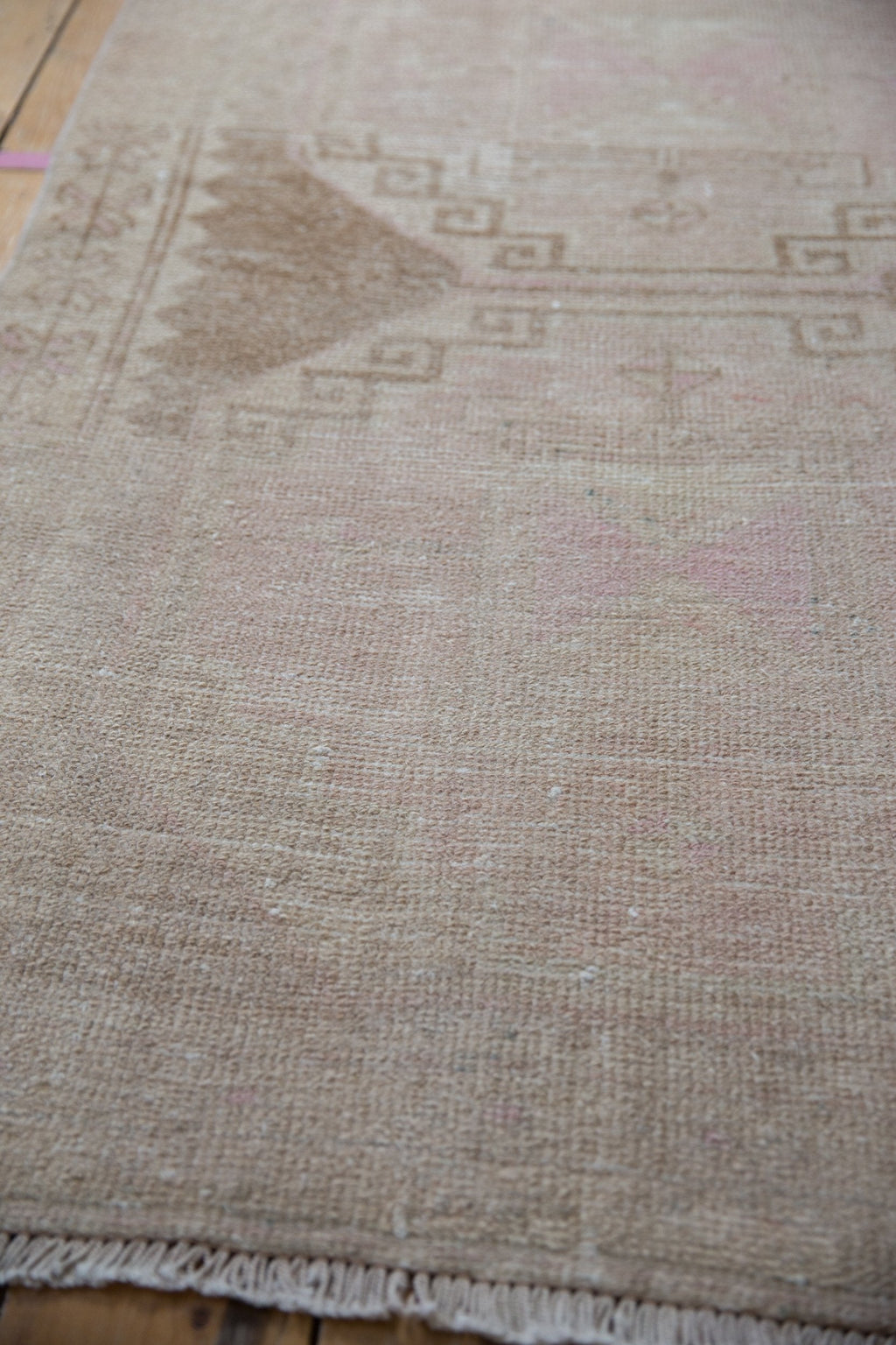 3.5x11.5 Vintage Distressed Oushak Rug Runner
