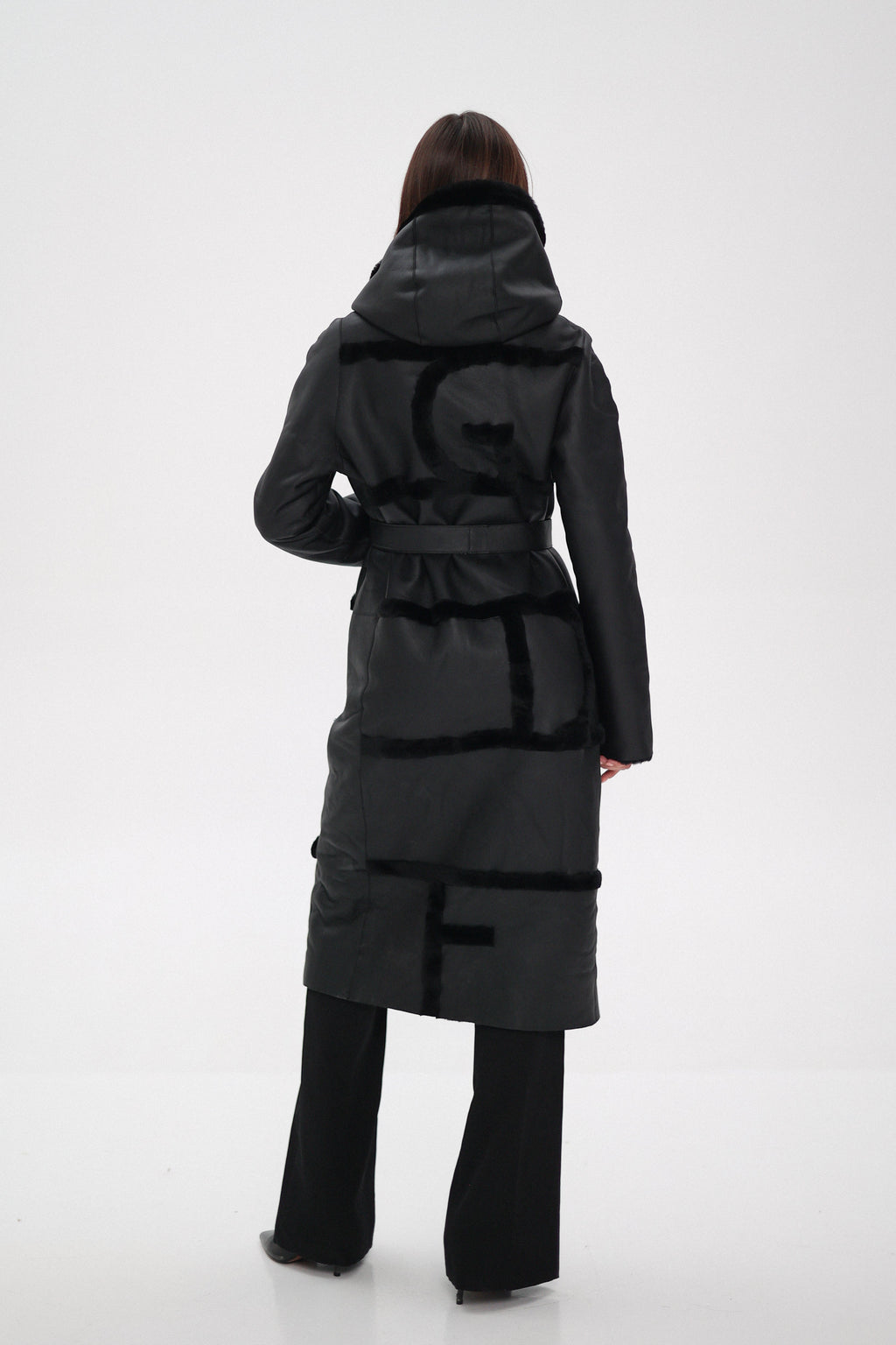 Genuine Shearling Lamb Leather ⇆ Reversible Coat