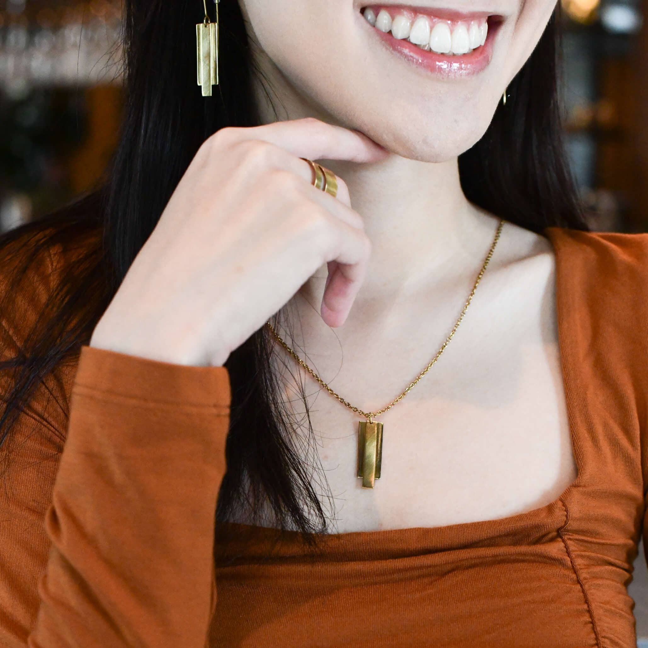 Honor Charm Necklace