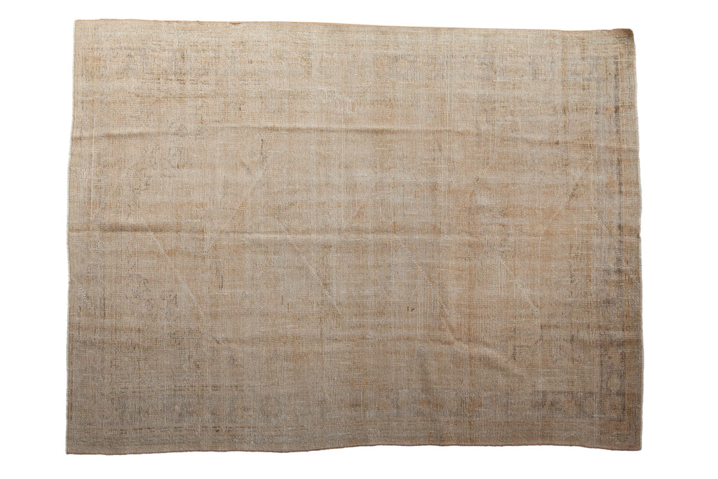 6.5x8.5 Vintage Distressed Oushak Carpet