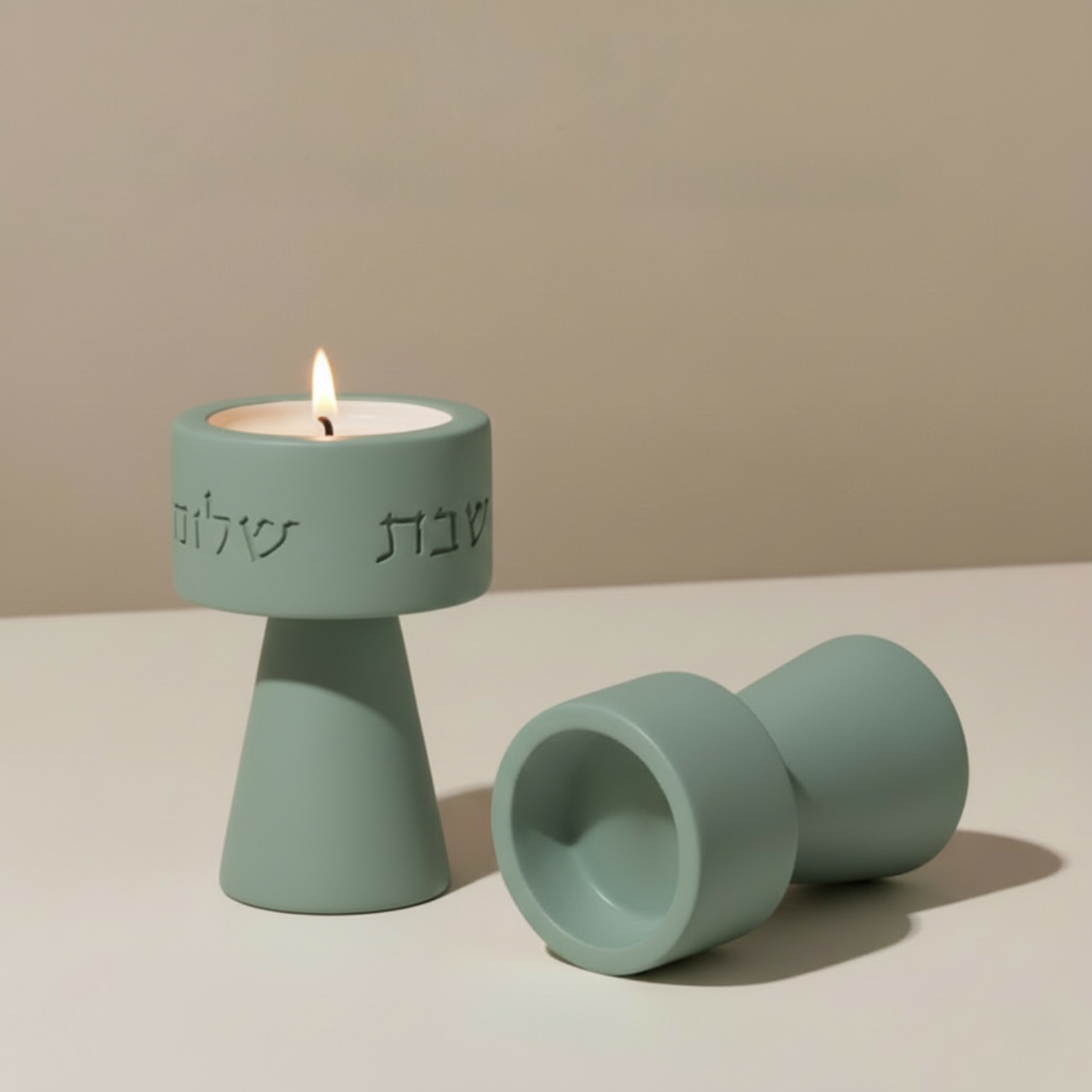 Clean Design Concrete Candle Holders – Solura Series
