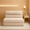 Corduroy Convertible Folding Sofa Bed With Mattress