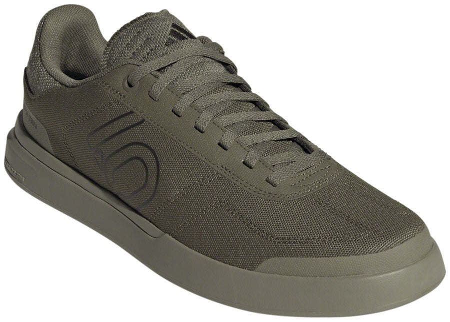 Five Ten Sleuth Deluxe Canvas Flat Shoes - Men's Focus Olive/Core BLK/Orbit Green 9.5