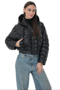 Lexi Cropped Jacket in Black