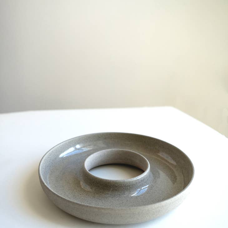 Handmade Ukrainian Concrete Serving Dish