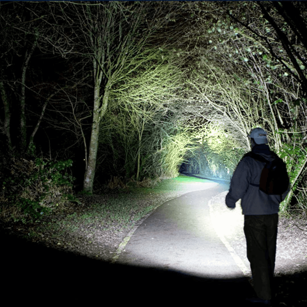 EcoGear FX TK120 LED Tactical Flashlight with Strobe 2-Pack