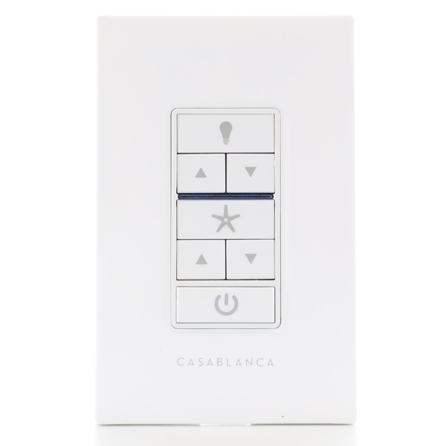 Substitute for Casablanca 99195 / IN2TX47 Ceiling Fan Wall Remote Control - K692701000 [UC9051T-WIRED/UC7067FMRX]