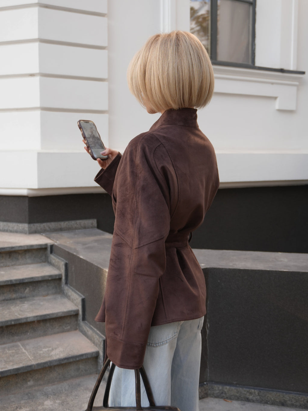 Eco Suede Jacket