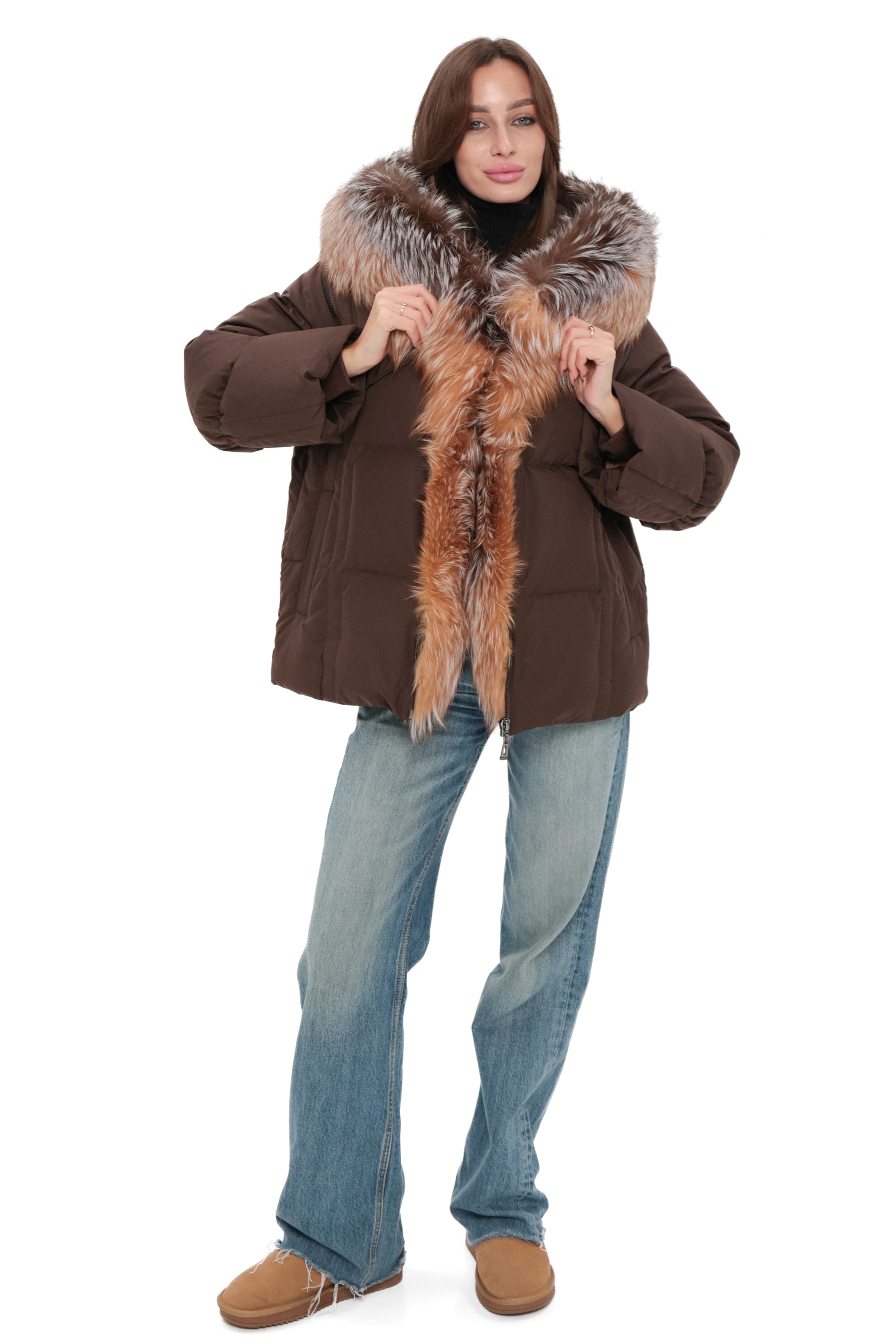 Valerie Genuine Fur Down Fill Parka
