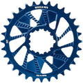 Wheels Manufacturing Direct Mount Chainring - 32t SRAM 3-Bolt Direct Mount 3mm Offset Compatible Hyperglide+ Chain Blue